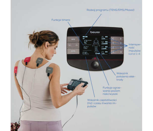 Beurer Beurer EM89 Stymulator TENS/EMS - 1373043 - zdjęcie 5
